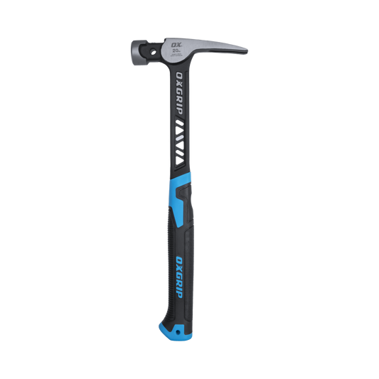 OX Pro Ultrastrike Straight Claw Hammer – 20 ounce - OX Tools