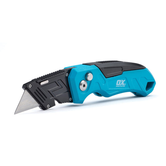 Heavy Duty Fixed Blade Folding Knife - OX Tools