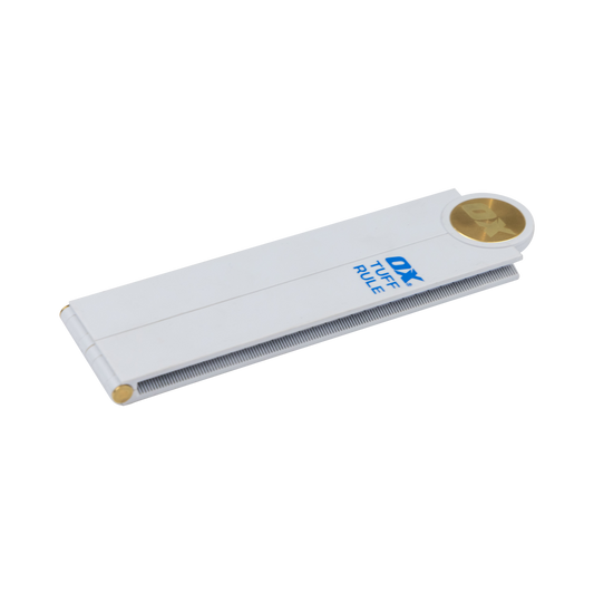 OX Pro Tuff Rule – White - OX Tools