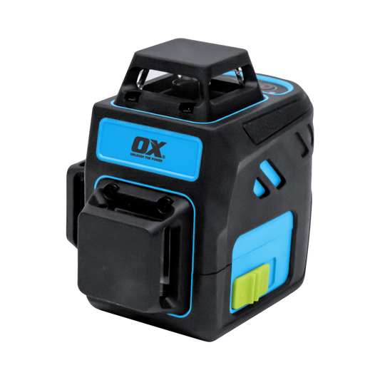 OX Pro 3 Axis Green Laser Level – 30m Range - OX Tools