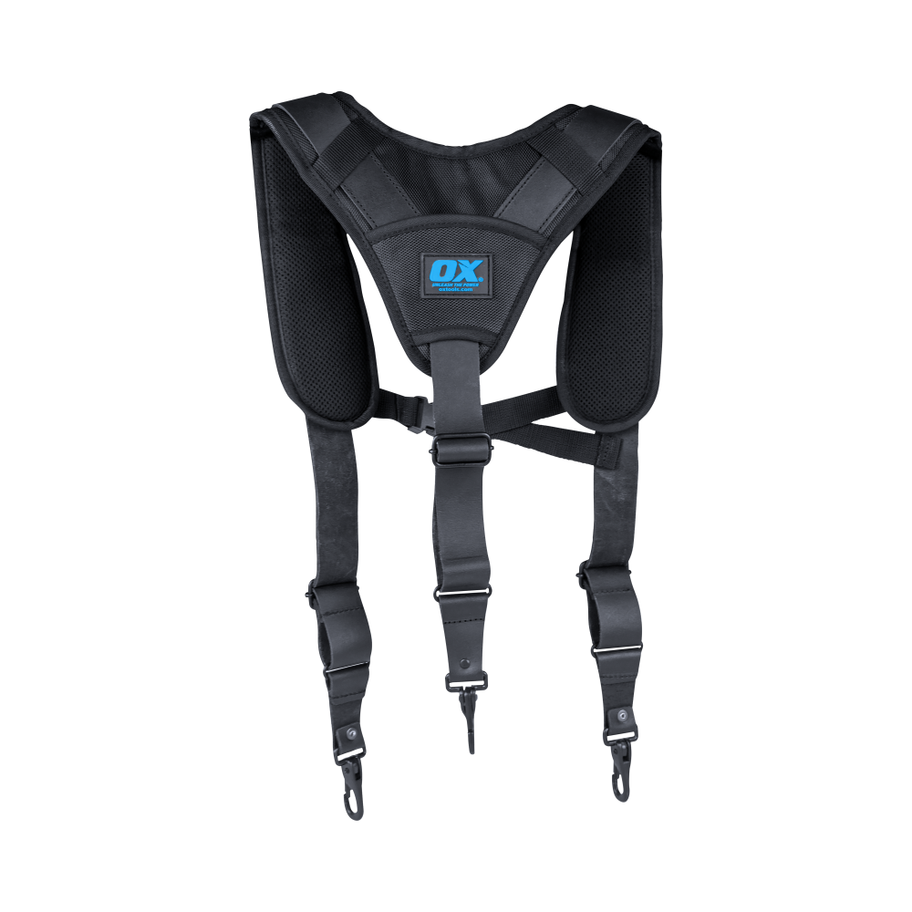 Shoulder braces (Harness) Trade Padded Nylon/Leather Suspenders