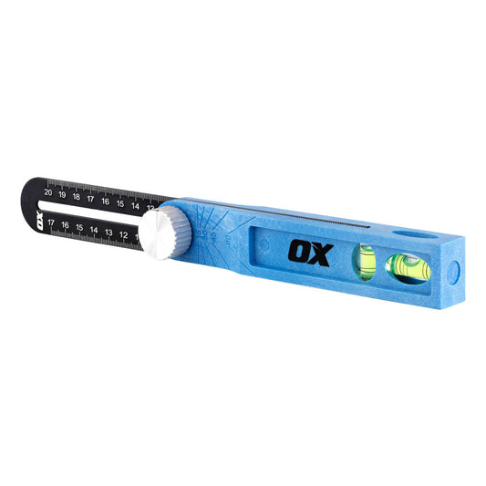 OX Trade Sliding Bevel – 8-Inch/200mm - OX Tools