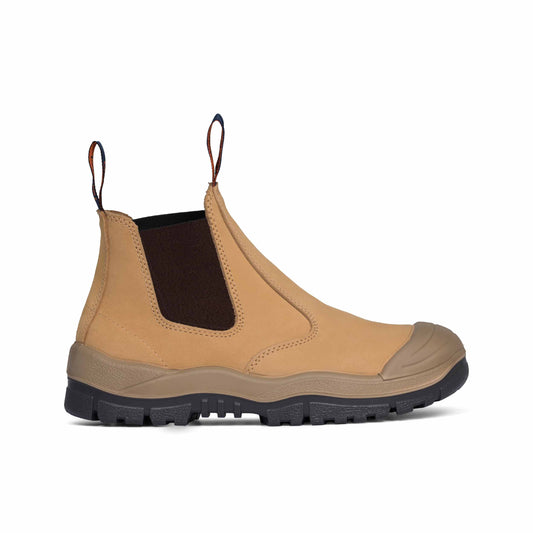 Mongrel Premium Elastic Sided Steel Cap Safety Boot With Scuff Cap