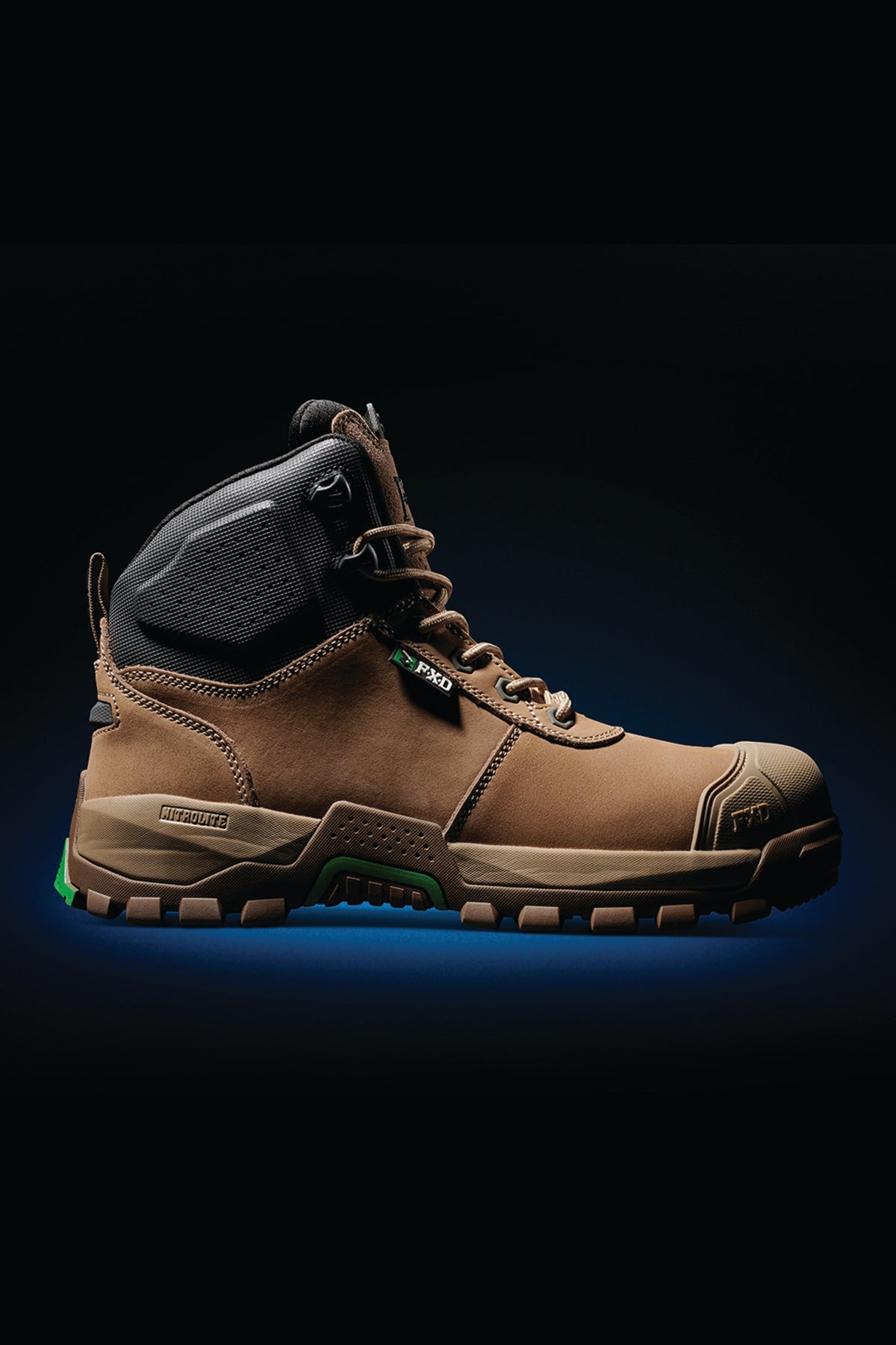 FXD WB2 - NITROLITE™ MID CUT WORK BOOT - Stone