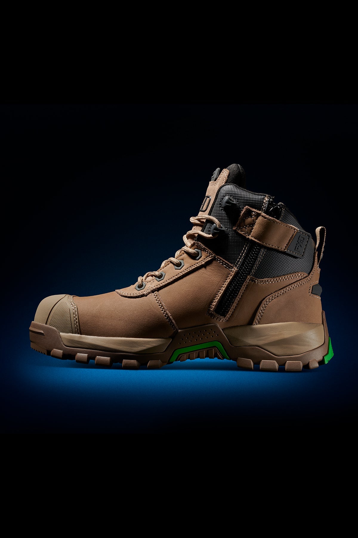 FXD WB2 - NITROLITE™ MID CUT WORK BOOT - Stone