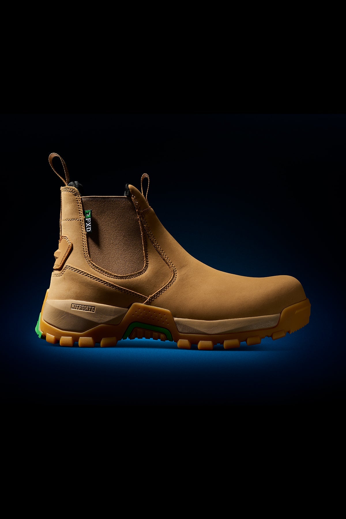 FXD WB4 - NITROLITE™ SLIP ON WORK BOOT - Wheat