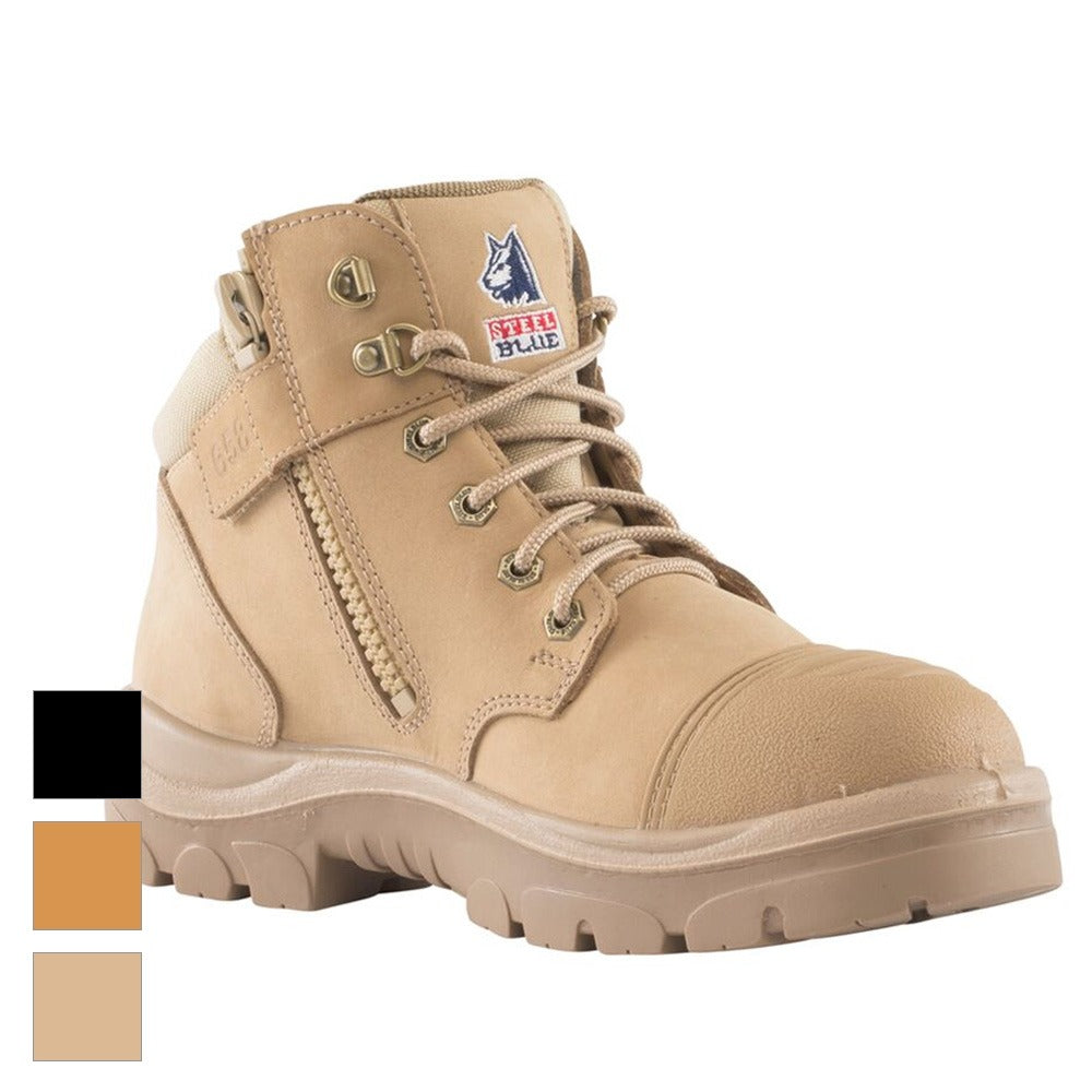 Steel Blue 312658 Parkes Zip Scuff Cap