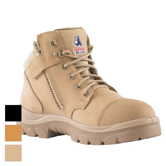 Steel Blue 312658 Parkes Zip Scuff Cap