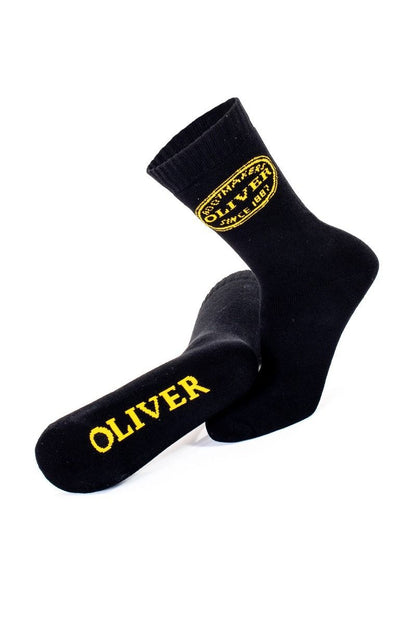 Oliver Black Bamboo Work Sock