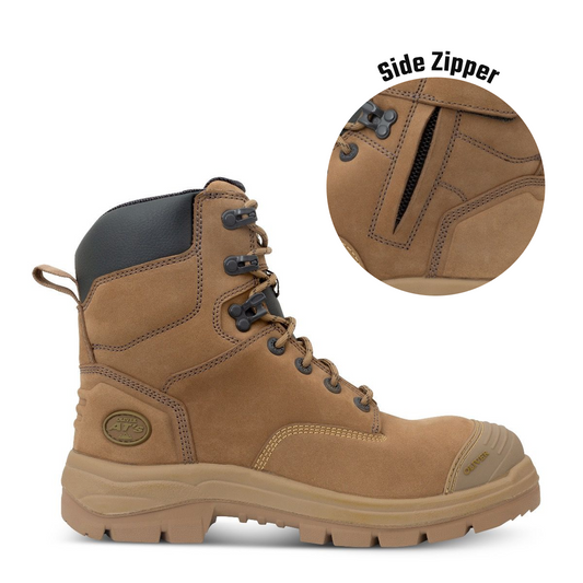 Oliver 150mm Stone Zip Sided Boot