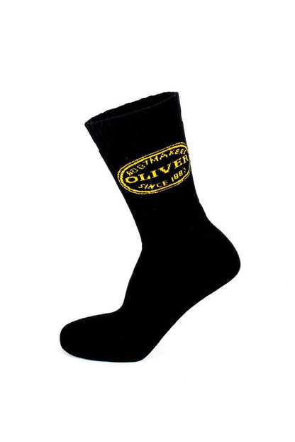 Oliver Black Bamboo Work Sock