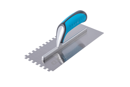 OX Pro Carbon Steel Notch Trowel – 8mm