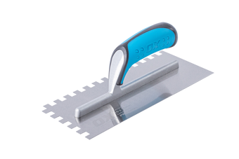 OX Pro Carbon Steel Notch Trowel – 10mm