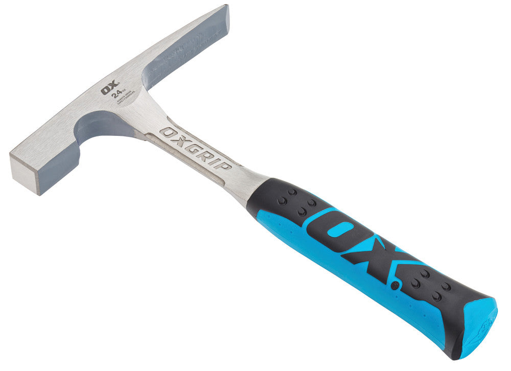 Pro Brick Hammer - 24oz / 680g - OX Tools