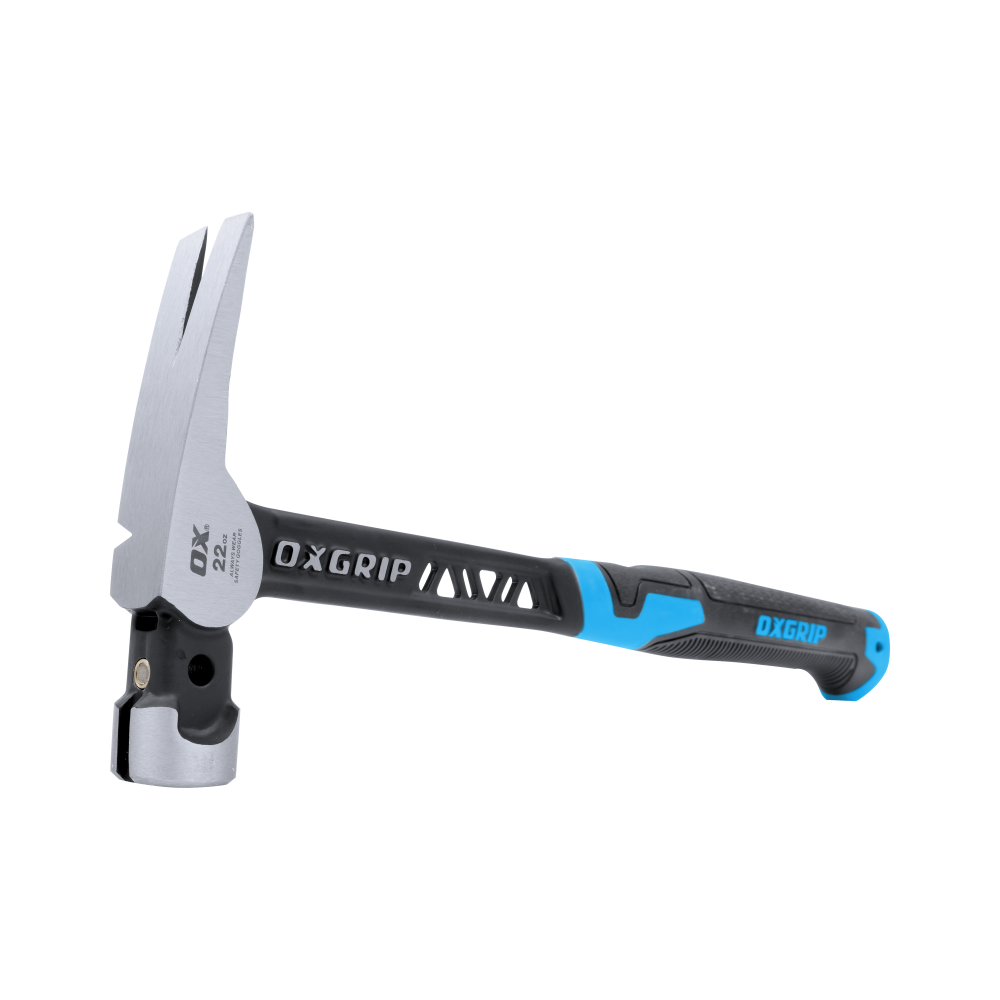 OX Pro Ultrastrike Straight Claw Hammer – 22 ounce - OX Tools