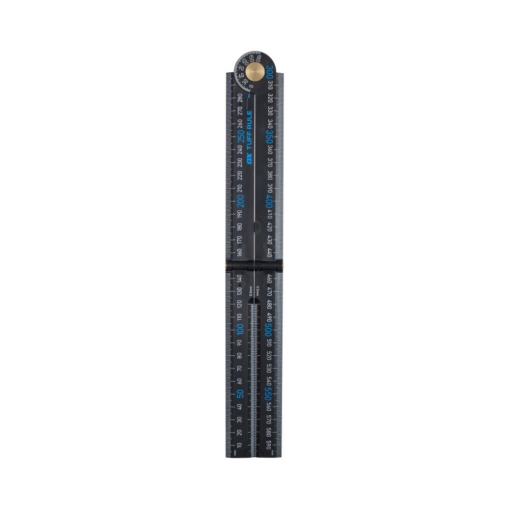 OX Pro Tuff Rule – Black - OX Tools