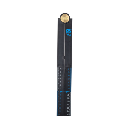 OX Pro Tuff Rule – Black - OX Tools
