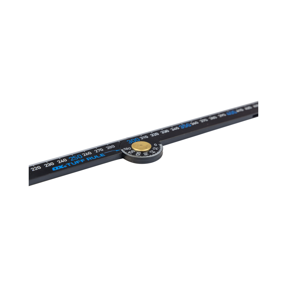 OX Pro Tuff Rule – Black - OX Tools