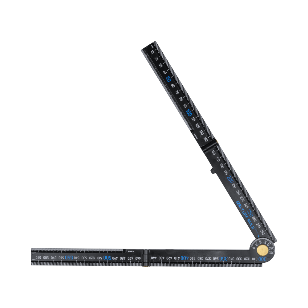OX Pro Tuff Rule – Black - OX Tools