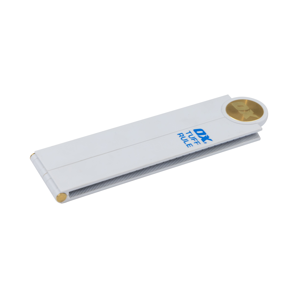OX Pro Tuff Rule – White - OX Tools