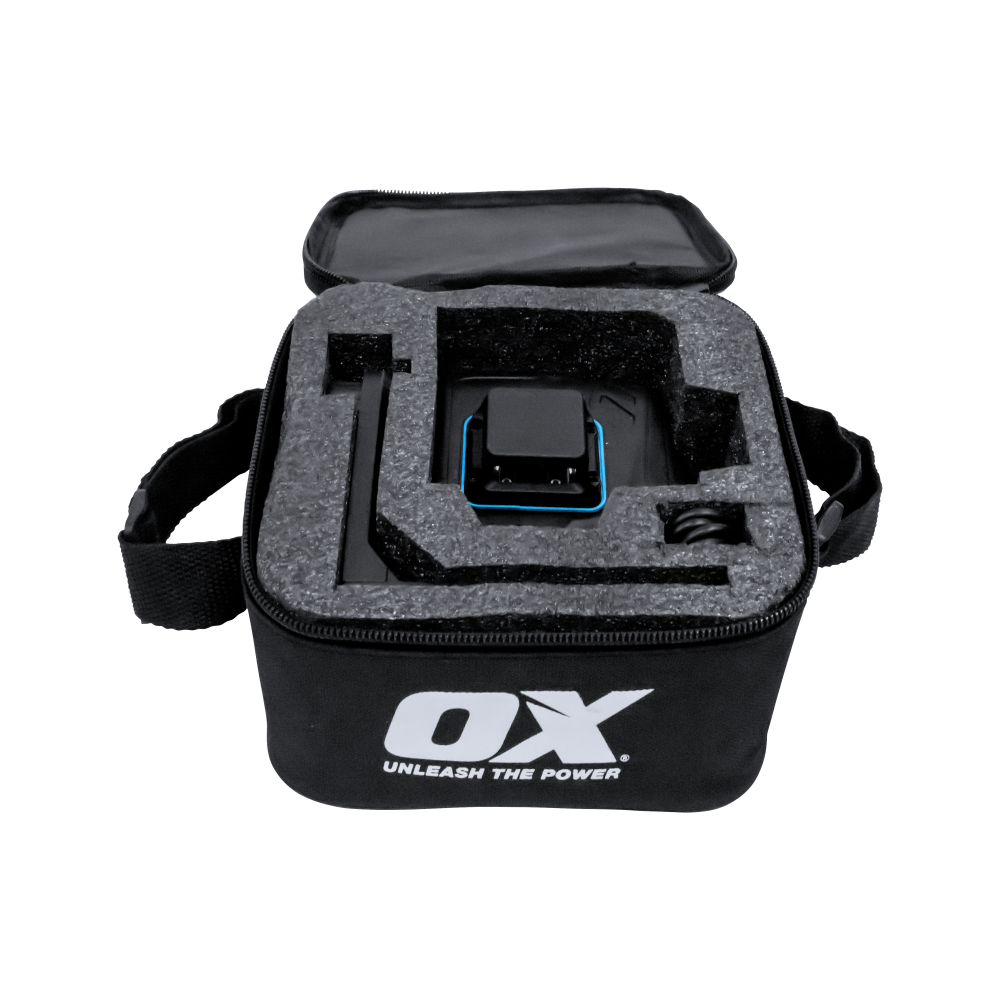 OX Pro 3 Axis Green Laser Level – 30m Range - OX Tools