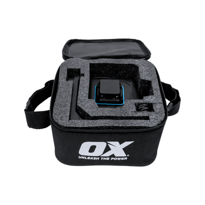 OX Pro 3 Axis Green Laser Level – 30m Range - OX Tools
