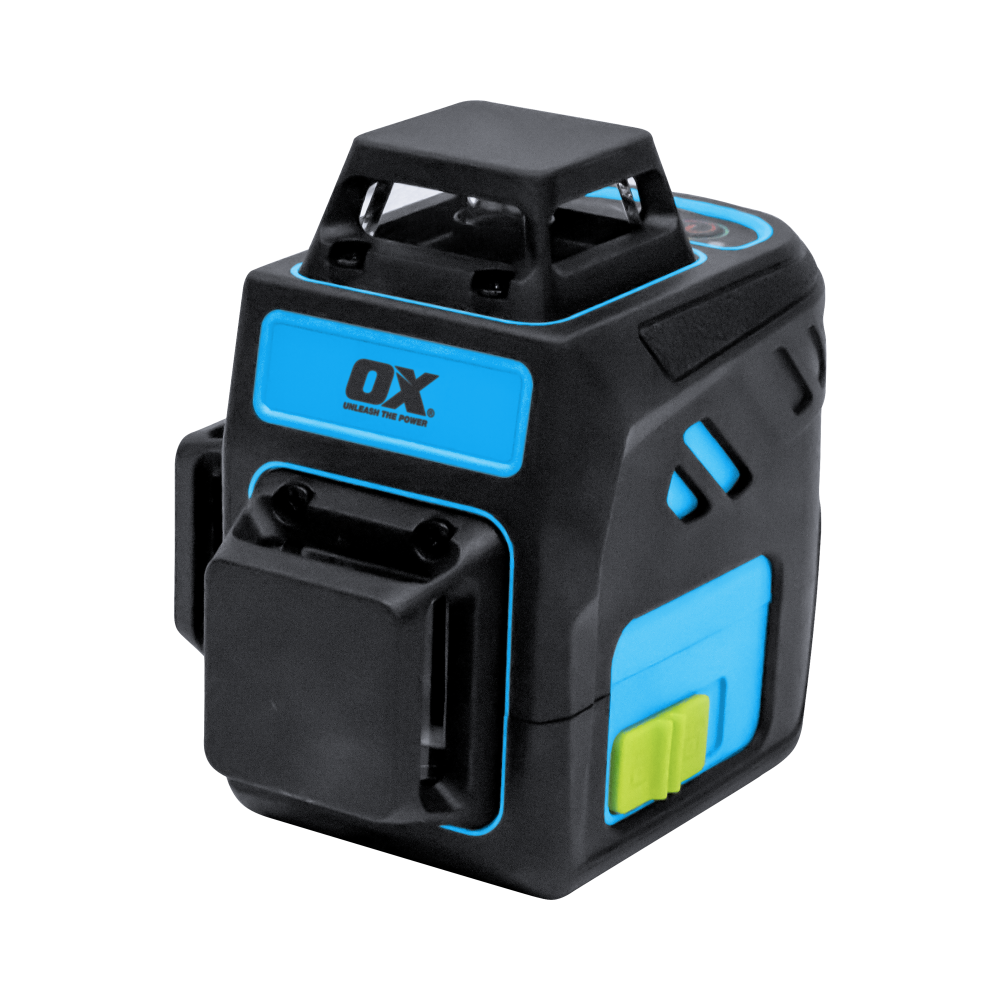 OX Pro 3 Axis Green Laser Level – 30m Range - OX Tools